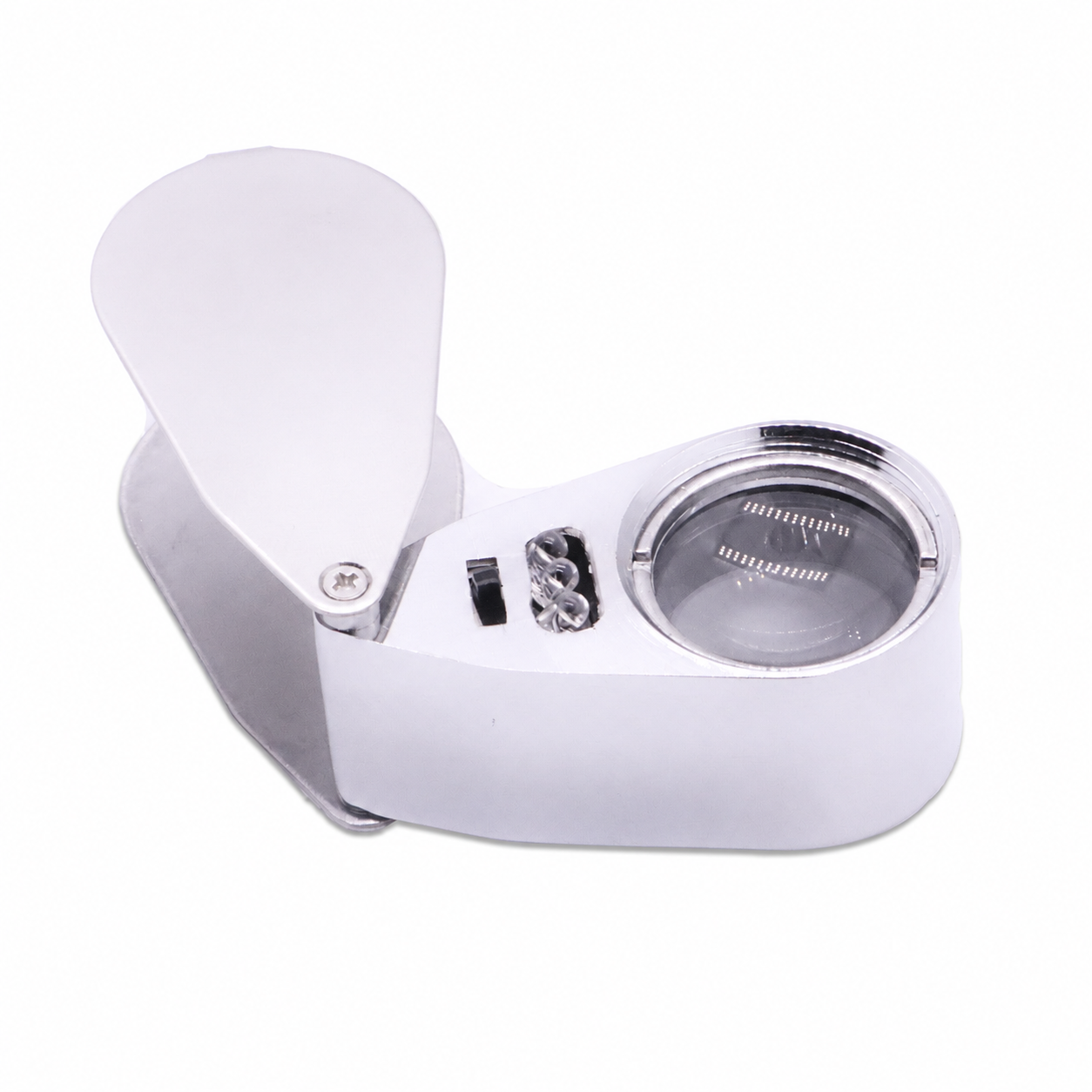 40x Illuminated Magnifying Glass Foldable Handheld Glass Lens---TheOneGrow