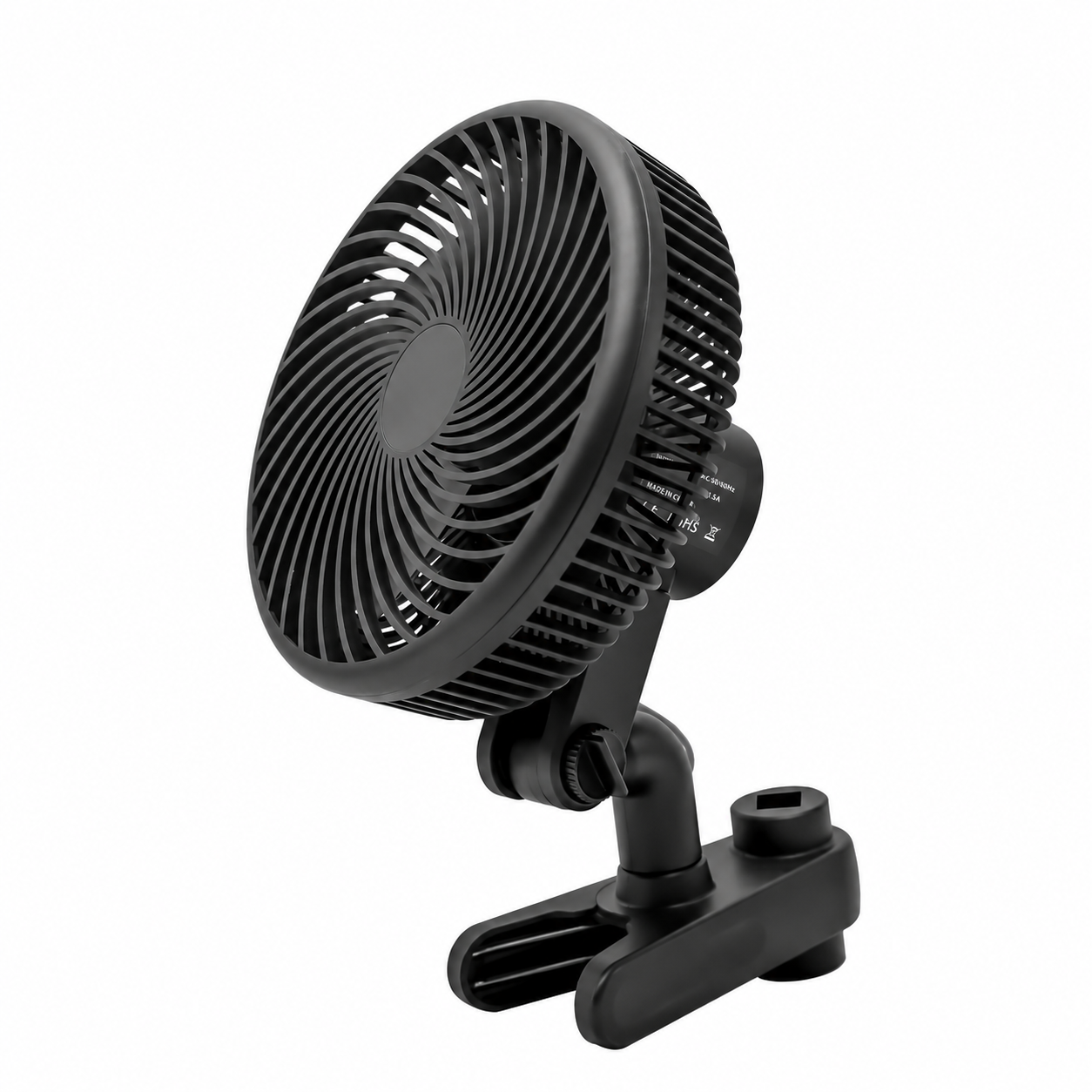 6 Inch Clip Fan for Grow Tents | 10-speed control | 45°/90° oscillation--TheOneGrow